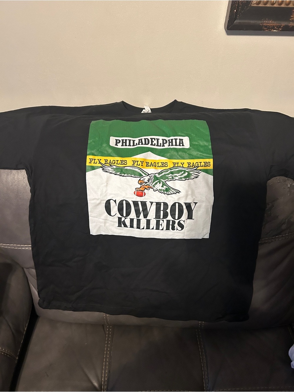 Heavy Philadelphia Cowboy Killers Graphic Tee - Black & Green